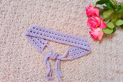 Crochet Boho Headband Pattern