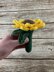 Sunflower Rattle Teething Ring