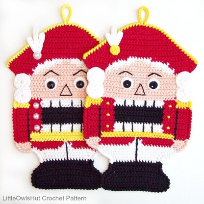 108 Nutcracker decor or potholder