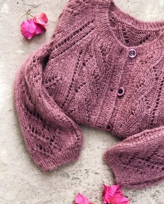 Very Berry Cardigan - knitting pattern