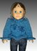 Tweed PomPom Sweater For American Girl Doll 050