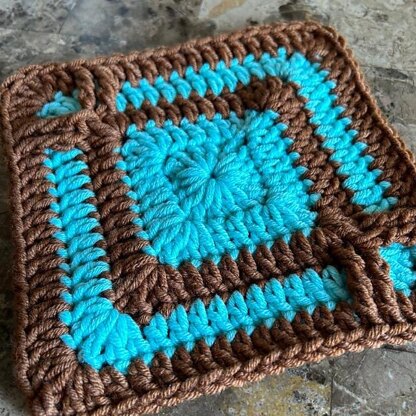 Breeze Block Afghan