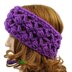 Slanted Puffs Crochet Ear Warmer Pattern