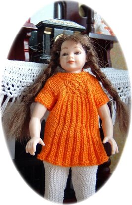 1:12th scale girls dress c. 1968