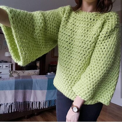 The Green Eyed Monster Jumper Pattern