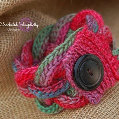 Crochet Headband- Cotton Candy – lovelylisacrafts