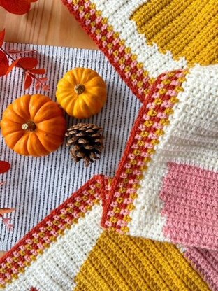 Autumn Abstract Blanket