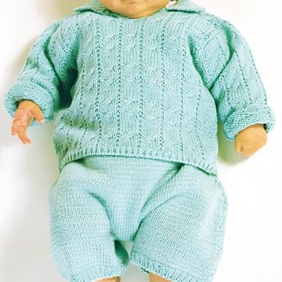 Paperelle Set in Adriafil Nice Baby, Dolcezza and Azzurra - Downloadable PDF