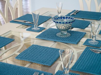 Trevarren Placemat Set Knitting Pattern