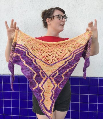 Long Dog Shawl