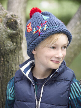 Slouch Hat in Lion Brand Wool-Ease Thick & Quick - L32108D