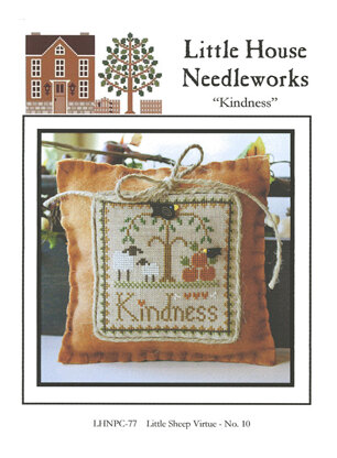 Little House Needleworks Little Sheep Virtue No. 10 - Kindness Chart - Leaflet