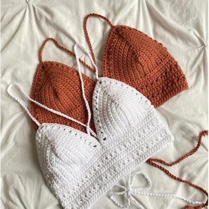 Crochet Tank Top, Crochet Bralette, Crochet Summer Top, Boho Crop Top, Crochet  Halter Top, Crochet Top Patterns, Cotton Bralette -  Finland