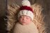 Santa Hat Pompom Christmas Baby Children Women