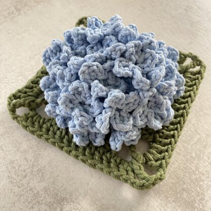 Hydrangea Flower Granny Square