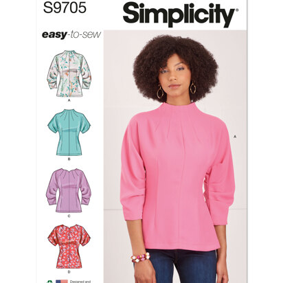 Simplicity Misses' Tops S9705 - Sewing Pattern