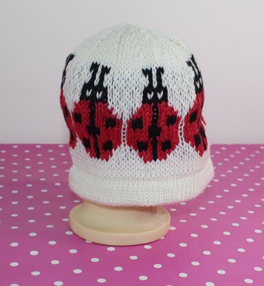 Ladybird (Ladybug) Ski Beanie Hat