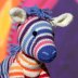 Regenbogen-Zebra / Rainbow Zebra