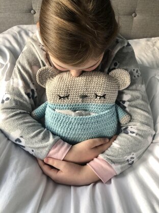 Crochet Sleepy Time Bear Pattern