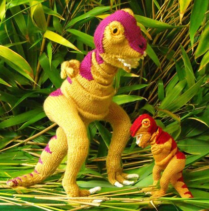 Tina Tyrannosaurus Rex and Baby Tyrone
