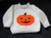 Baby Halloween Pumpkin Motif Jumper