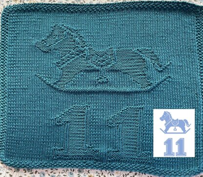 Nr. 300 – 23 – 11. Rocking Horse 89 stitches