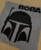 Crochet Pattern C2C Star Wars Boba Fett Blanket Mandalorian Graphgan