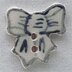 Mill Hill Button 86060 - Denim Bow