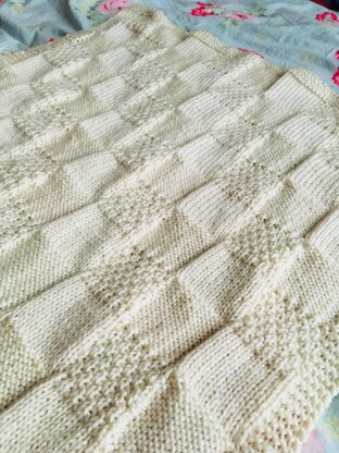 Knitting Pattern, Patch Blanket