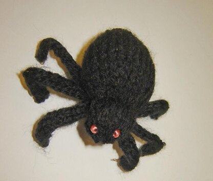 Toy knaitting patterns - Knit a Witch with spider, halloween doll one of a kind