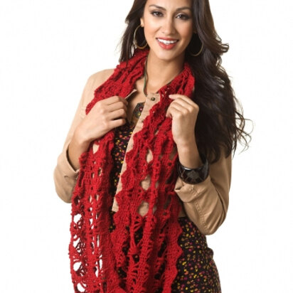 Triple Play Infinity Scarf in Caron Simply Soft Light - Downloadable PDF