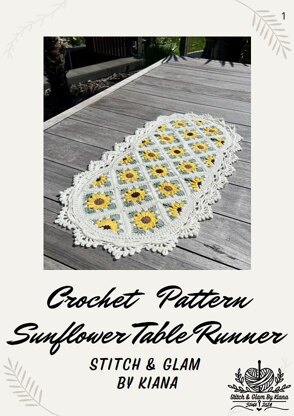 Sunflower Table Runner