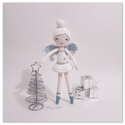 Amigurumi Christmas Fairy Free Crochet Pattern - Amigurumi