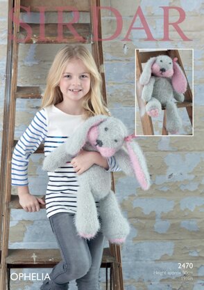 Rabbit Toy in Sirdar Ophelia - 2470- Downloadable PDF
