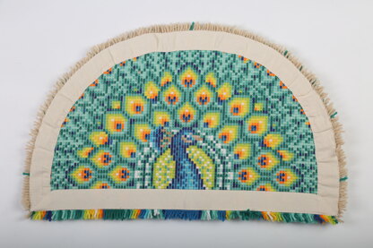 Craft Buddy Peakcock Rug Latch Hook Kit