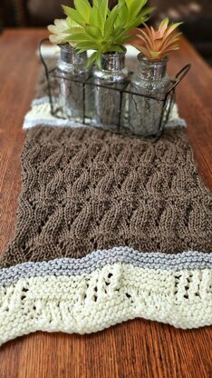 Leaves Lace Table Runner