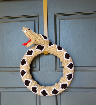 Halloween door wreath