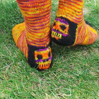 Day of the Dead Socks