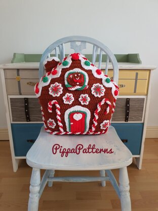 Gingerbread House Cushion