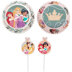 Wilton Disney Princess Christmas Cupcake Liner and Topper Kit