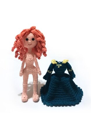 Valentina base body + Merida outfit