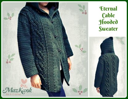 Eternal Cable Hooded Sweater