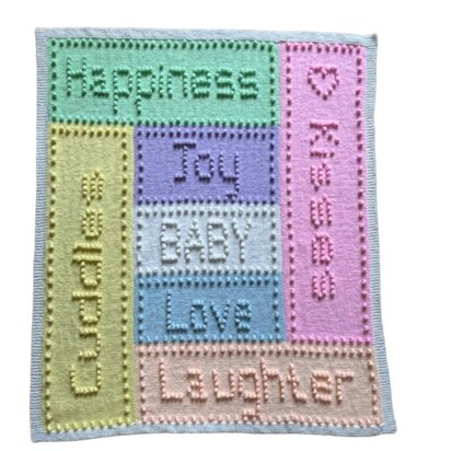 Joy - one piece Baby Blanket