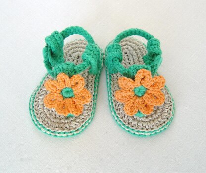 Baby Flower Sandals