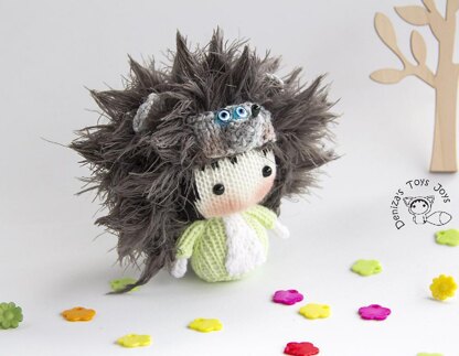 Hedgehog Tanoshi Doll