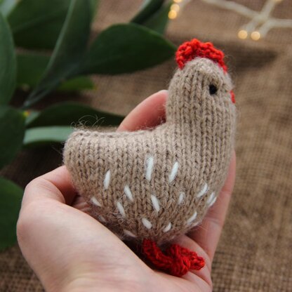 Knitted chicken