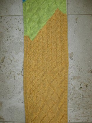Fractured Entrelac Scarf