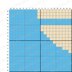 Landscape Pillow 14" 24" 42x42 Squares Mini C2C Crochet Pattern PDF