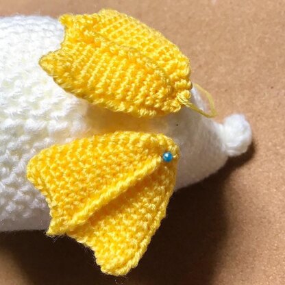 Happy Duck amigurumi Crochet pattern by piggiesagogo | LoveCrafts