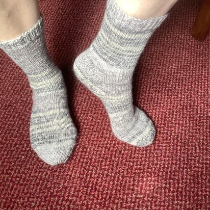 SIMPLi 6PLi socks with reinforced heels, soles and toes